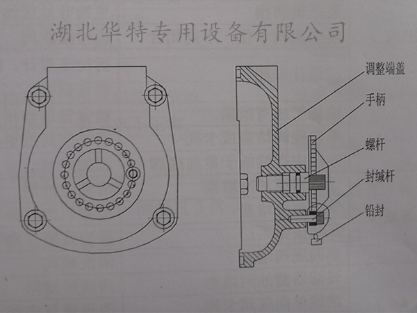 加油機流量計剖面圖